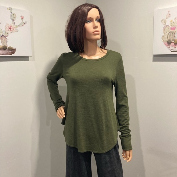 Wilfred Sweaters - Wilfred Free Green Long Sleeve Top